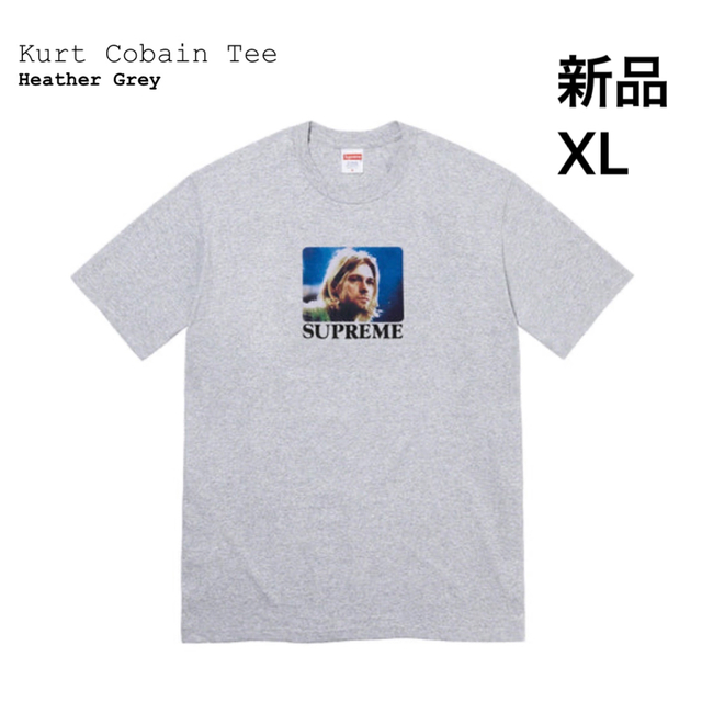 Supreme Kurt Cobain Tee カートコバーン グレー Tシャツ