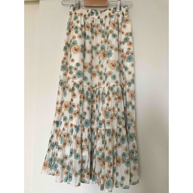 UNIQLO(ユニクロ)のお値下げ☻︎新品✿︎PAUL & JOE✖️UNIQLOコラボティアードスカート レディースのスカート(ロングスカート)の商品写真