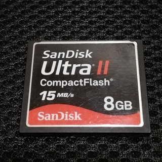 サンディスク(SanDisk)の【最終価格】コンパクトフラッシュ　8GB　CF(その他)