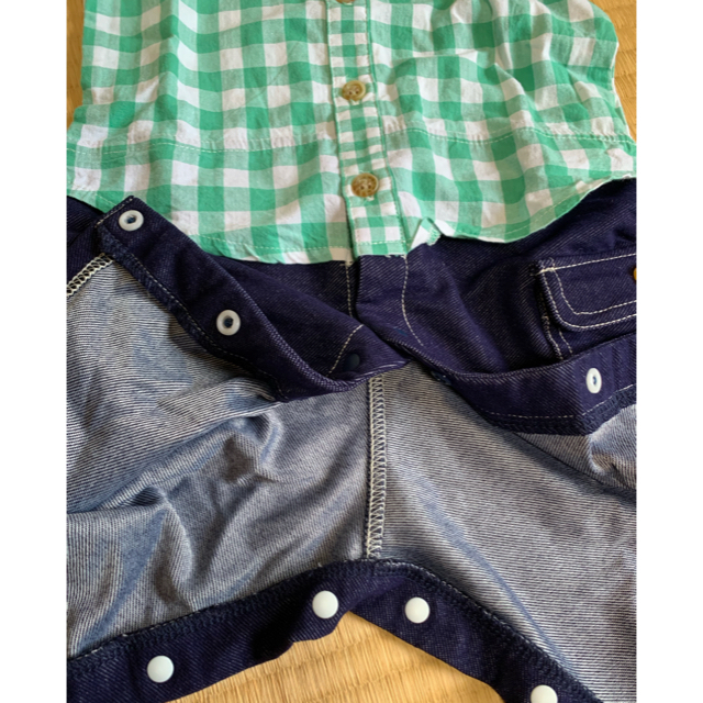 ロンパース  サイズ80 キッズ/ベビー/マタニティのベビー服(~85cm)(ロンパース)の商品写真
