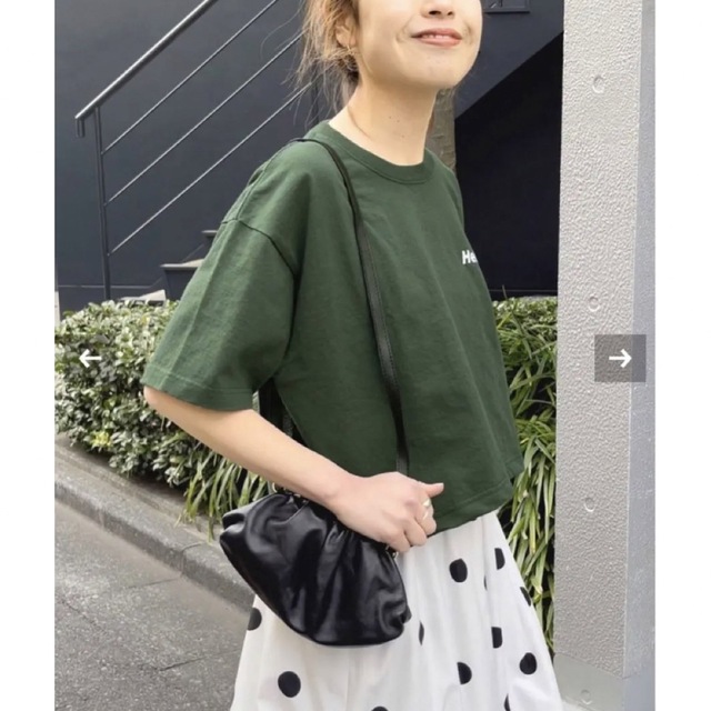 Spick & Span(スピックアンドスパン)の新品FUNG*Spick & Span Cropped Tee レディースのトップス(Tシャツ(半袖/袖なし))の商品写真