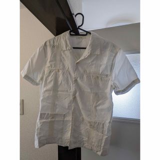 フリークスストア(FREAK'S STORE)の【古着】キューバシャツ オフホワイト FREAKS STORE(シャツ)