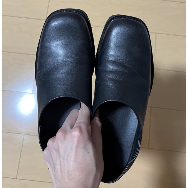 ZARA VIBRAM レザーミュール 全品送料0円 メンズ | rykem.it