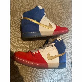 ナイキ(NIKE)のNIKE dunk high トリコロール 27cm(スニーカー)