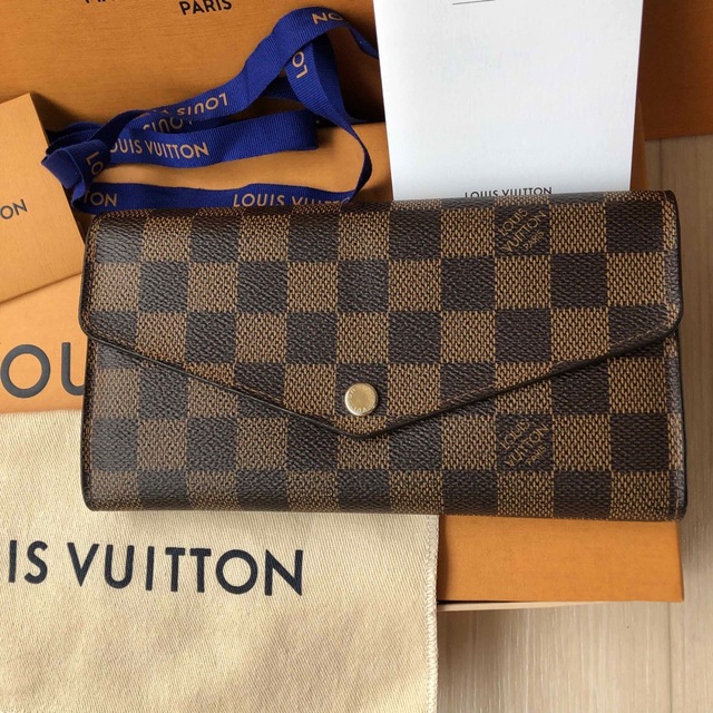 セール 登場から人気沸騰 LOUIS VUITTON 長財布 ダミエ ルイヴィトン