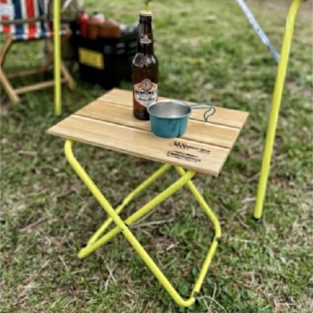 NATAL DESIGN(ネイタルデザイン)の未開封品 castelmerlino FOLDING WOOD STOOL スポーツ/アウトドアのアウトドア(テーブル/チェア)の商品写真