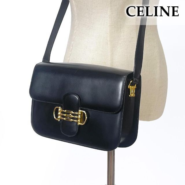 安心発送】 celine - ☆希少☆セリーヌ ヴィンテージ ショルダーバッグ
