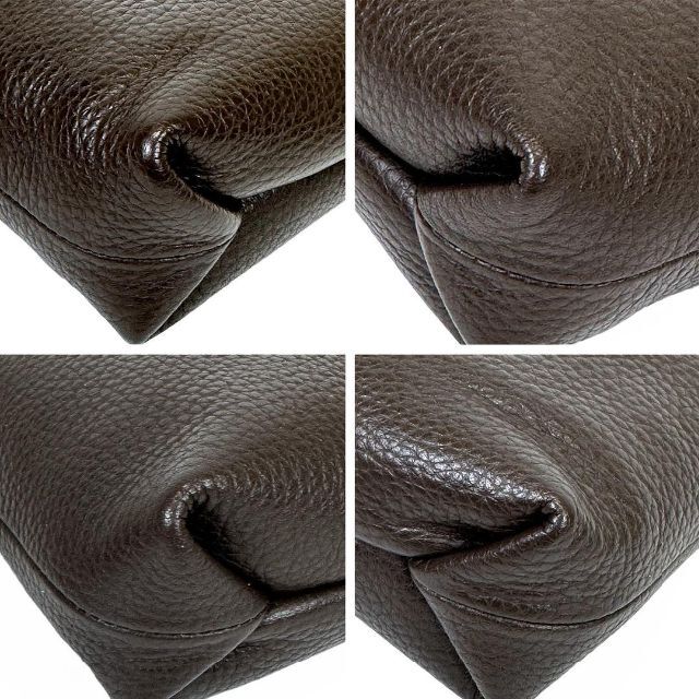 ☆現行品・極美品☆ ヒロフ チェスタ ショルダーバッグ シボ 編み込み
