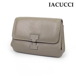 IACUCCI イアクッチ 財布 コンパクト グレージュ ミニ 財布