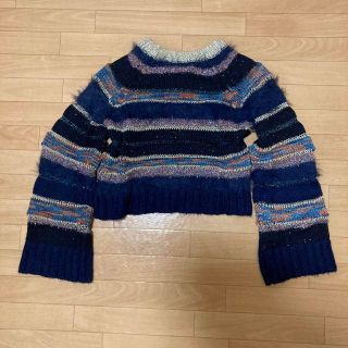 【美品】Lily Brown 一点物 ニット セーター サイズM(ニット/セーター)