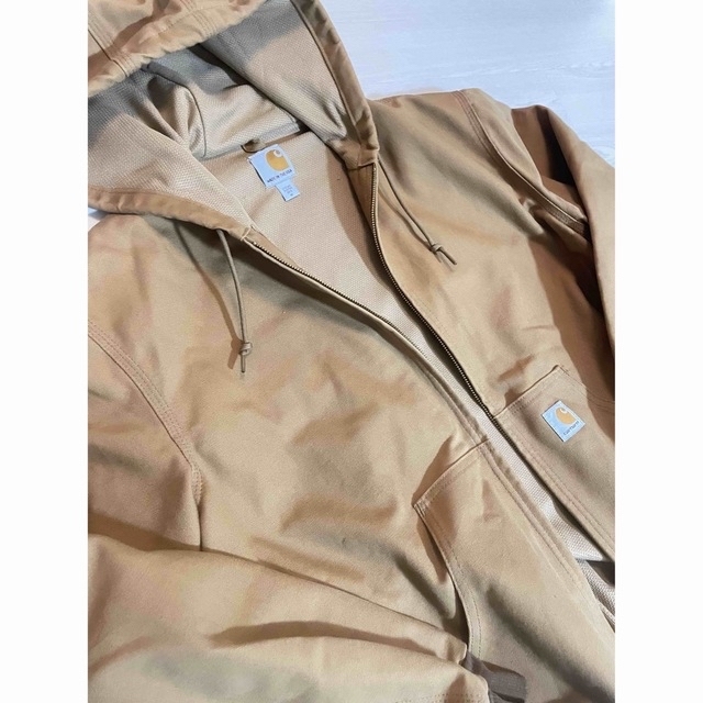 carhartt(カーハート)のCarhartt サーマルライナーフードジャケット(ブラウン)Mサイズ✰未使用品 メンズのジャケット/アウター(その他)の商品写真