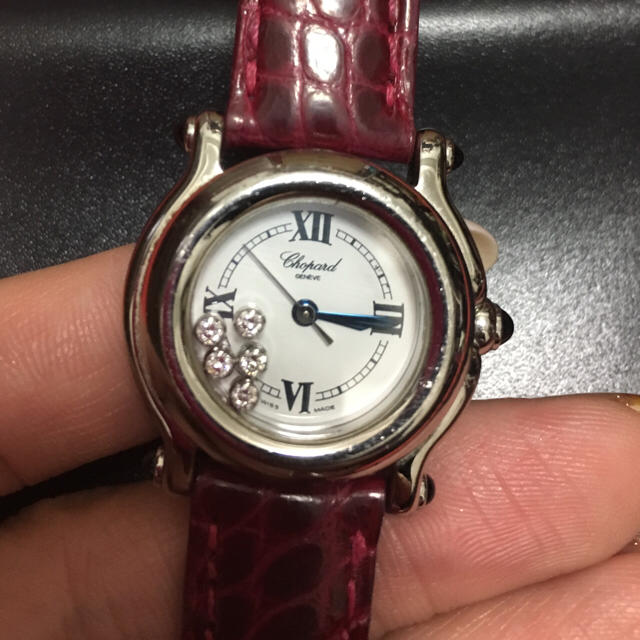 Chopard(ショパール)のyuri様専用 ショパール レディース ハッピースポーツ 中古 chopard レディースのファッション小物(腕時計)の商品写真