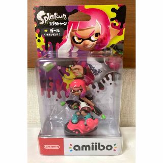 新品　amiibo ガール ネオンピンク　送料無料　スプラトゥーン(ゲームキャラクター)