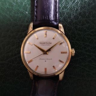 グランドセイコー(Grand Seiko)のグランドセイコー　ファースト　浮き文字盤　美品(腕時計(アナログ))