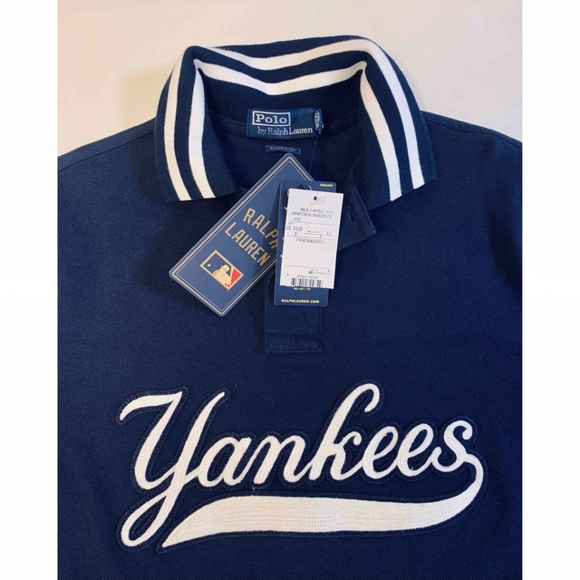 ☆新品☆ ラルフローレン MLB ヤンキース ポロシャツS(カード&バッグ付き) ☆新品☆ ラルフローレン MLB ヤンキース ポロシャツS(カード&バッグ付き)
