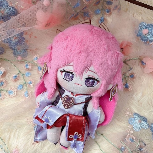 原神 八重神子 着せ替えぬいぐるみ 20cm 衣装付きの通販 by 柘榴 原神 八重神子 着せ替えぬいぐるみ 20cm 衣装付きの通販 by 柘榴