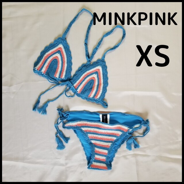 三角ビキニ 水着 セパレート ビキニ ミンクピンク MINKPINK XS S | フリマアプリ ラクマ