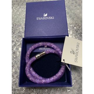 スワロフスキー(SWAROVSKI)のスワロフスキー　スターダストダブルブレスレット(ブレスレット/バングル)