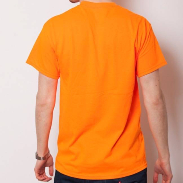 GILDAN(ギルタン)の【ギルダン】新品未使用 ウルトラコットン 無地 半袖Tシャツ オレンジ XL メンズのトップス(Tシャツ/カットソー(半袖/袖なし))の商品写真