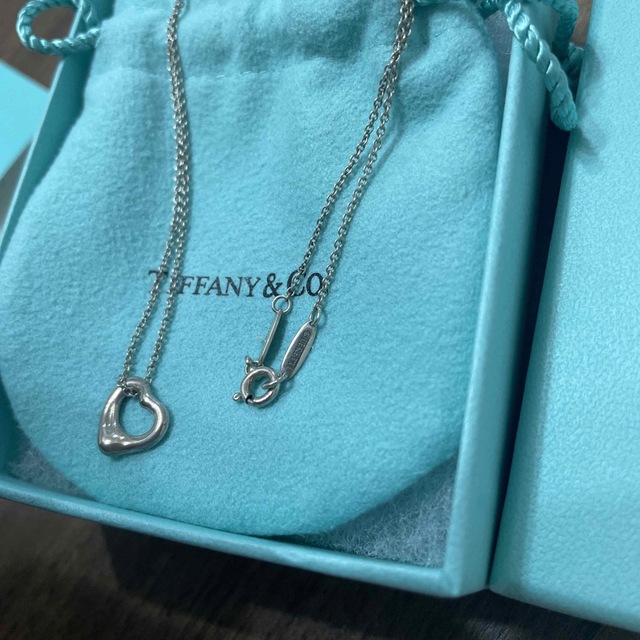 Tiffany & Co.(ティファニー)のティファニー　オープンハートペンダント レディースのアクセサリー(ネックレス)の商品写真