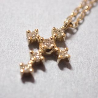 アーカー(AHKAH)のご専用✨AHKAH K18 シェリークロスネックレス(ネックレス)