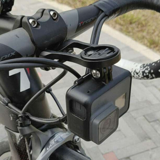 サイクルコンピューターマウント 汎用 サイコン 互換 代替品 自転車 GoProの通販 by つむぎショップ|ラクマ