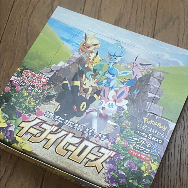 Box/デッキ/パックポケモンカード イーブイヒーローズ 1box シュリンクなし