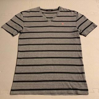 バーバリーブラックレーベル(BURBERRY BLACK LABEL)のバーバリーブラックレーベル ボーダー Tシャツ 2サイズ Mサイズ相当(Tシャツ/カットソー(半袖/袖なし))