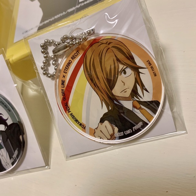 最大12%OFFクーポン 弱虫ペダル 手嶋・青八木 モチーフリング空箱・チャーム・カード キャラクターグッズ