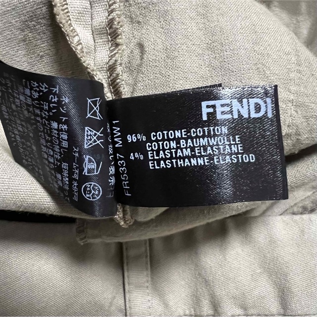 FENDI(フェンディ)の★フェンディ FENDI パンツ 40 ベージュ系 イタリア製 ★ メンズのパンツ(スラックス)の商品写真