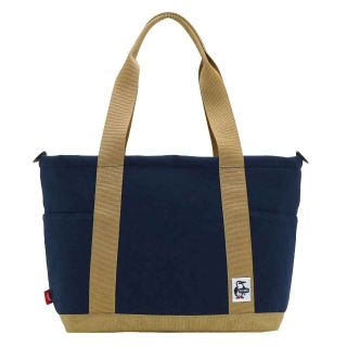 【色: Navy x Beige】チャムス Open Top Tote Bag (その他)