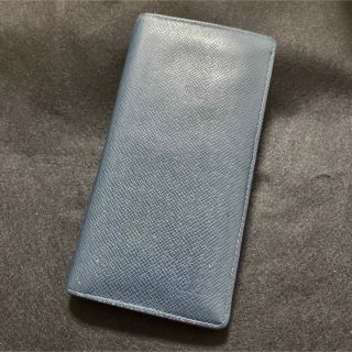 ルイヴィトン(LOUIS VUITTON)のルイヴィトン メンズ 長財布 紺色 made in France(長財布)