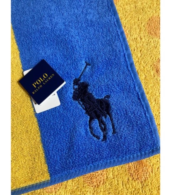 POLO RALPH LAUREN(ポロラルフローレン)のポロラルフローレン　タオルハンカチ メンズのファッション小物(ハンカチ/ポケットチーフ)の商品写真