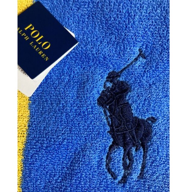 POLO RALPH LAUREN(ポロラルフローレン)のポロラルフローレン　タオルハンカチ メンズのファッション小物(ハンカチ/ポケットチーフ)の商品写真