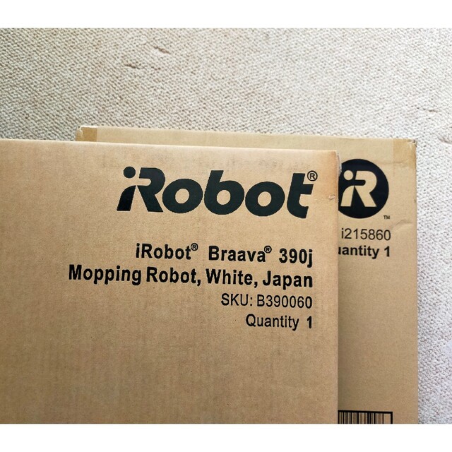 iRobot(アイロボット)のirobot ルンバi2＆ブラーバ390jセット　新品未開封 スマホ/家電/カメラの生活家電(掃除機)の商品写真