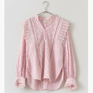 ヌキテパ(ne Quittez pas)のCotton Hemla Mix Lace Blouse(シャツ/ブラウス(長袖/七分))