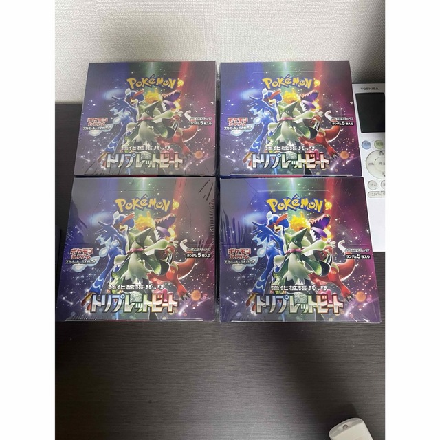ポケモンカード トリプレットビート シュリンク付き 4box-eastgate.mk