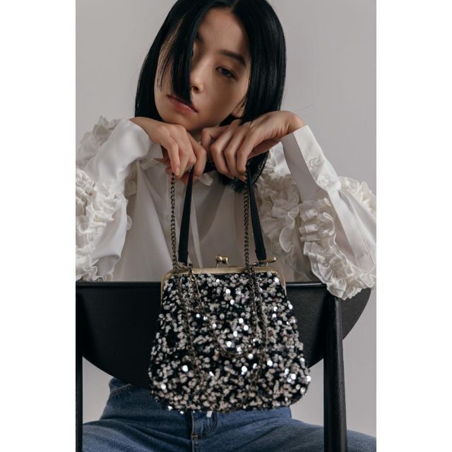 Bibiy ODETTE GLITTER BAG グリッター ショルダー バッグ - ハンドバッグ