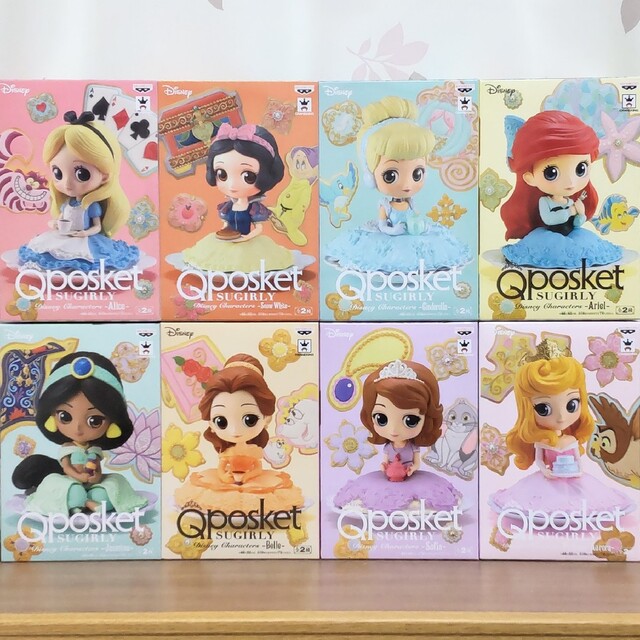 Q posket SUGIRLY Disney 第1〜8弾 Bカラー 全8種