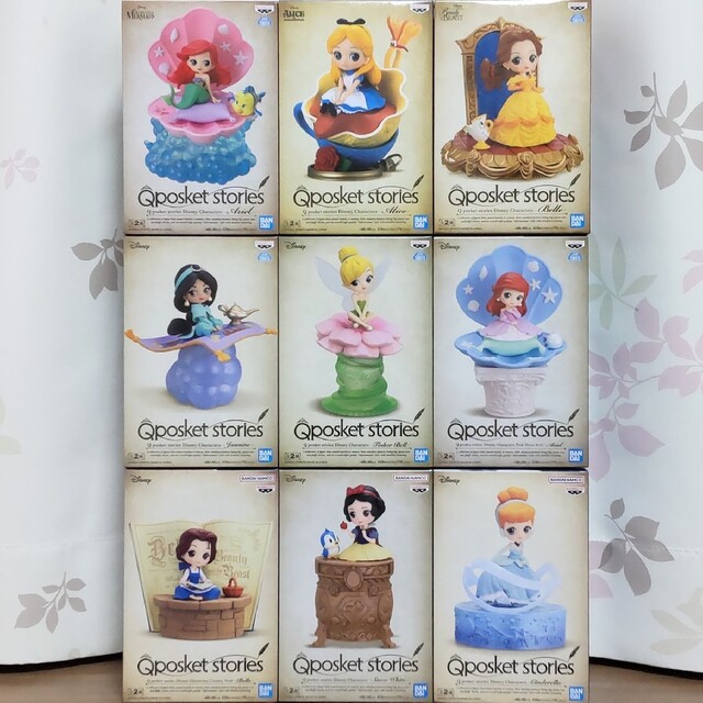 Q posket stories Disney 第1〜9弾 Aカラー 全9種