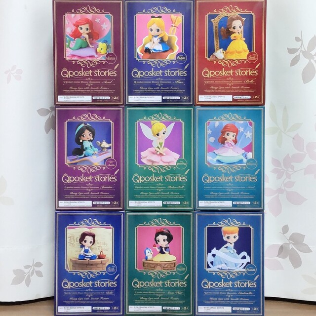 Q posket stories Disney 第1〜9弾 Aカラー 全9種