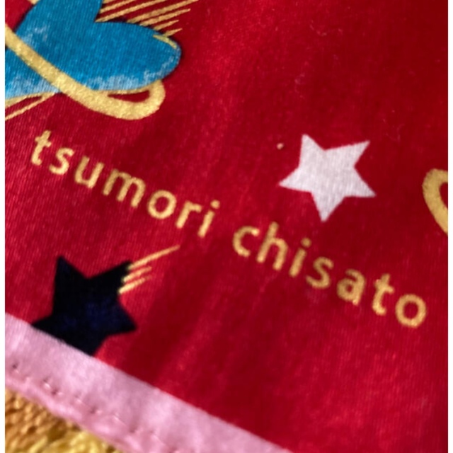 TSUMORI CHISATO(ツモリチサト)のツモリチサト　ハンカチハート　ハンカチーフR レディースのファッション小物(ハンカチ)の商品写真