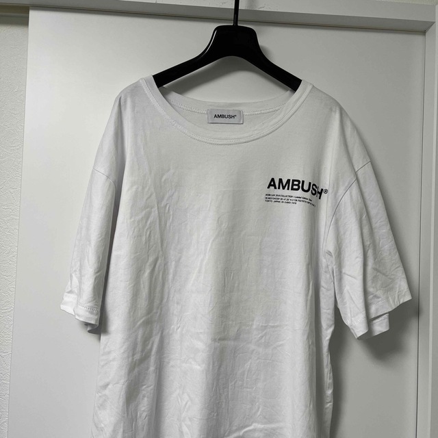 AMBUSH(アンブッシュ)のAMBUSH tシャツ　白 メンズのトップス(Tシャツ/カットソー(半袖/袖なし))の商品写真