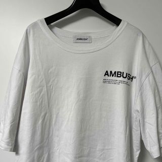 アンブッシュ(AMBUSH)のAMBUSH tシャツ　白(Tシャツ/カットソー(半袖/袖なし))