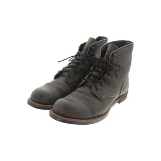 レッドウィング(REDWING)のREDWING レッドウィング ブーツ 10.5(28.5cm位) 黒系 【古着】【中古】(ブーツ)