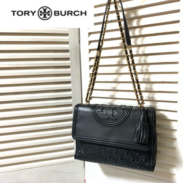 TORY BURCH トーリーバーチ　キルティング　チェーン　ショルダーバッグ