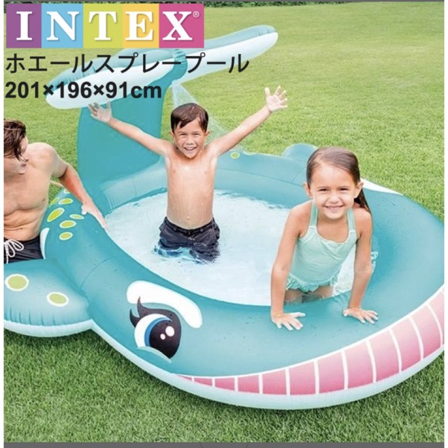 INTEX. ホエールスプレープール スポーツ/アウトドアのスポーツ/アウトドア その他(マリン/スイミング)の商品写真