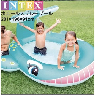 INTEX. ホエールスプレープール(マリン/スイミング)