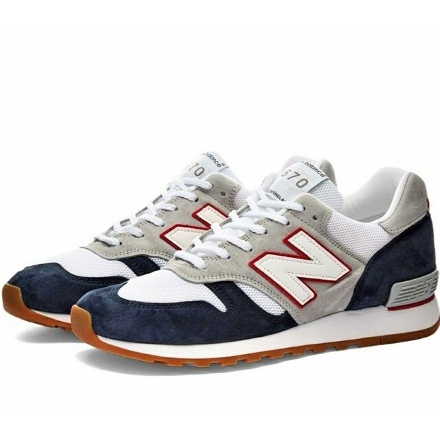 靴/シューズ ニューバランス M670 GNW 1500.991.992.993.1400 9660円 (希少新品) TELEPACSMX New Balance ニューバランス M670GNW 27.5cm 美品