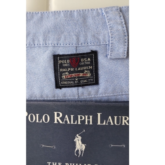 POLO RALPH LAUREN(ポロラルフローレン)の＊ラルフローレン　長パンツ　ブルー　６　１２０cm キッズ/ベビー/マタニティのキッズ服男の子用(90cm~)(パンツ/スパッツ)の商品写真